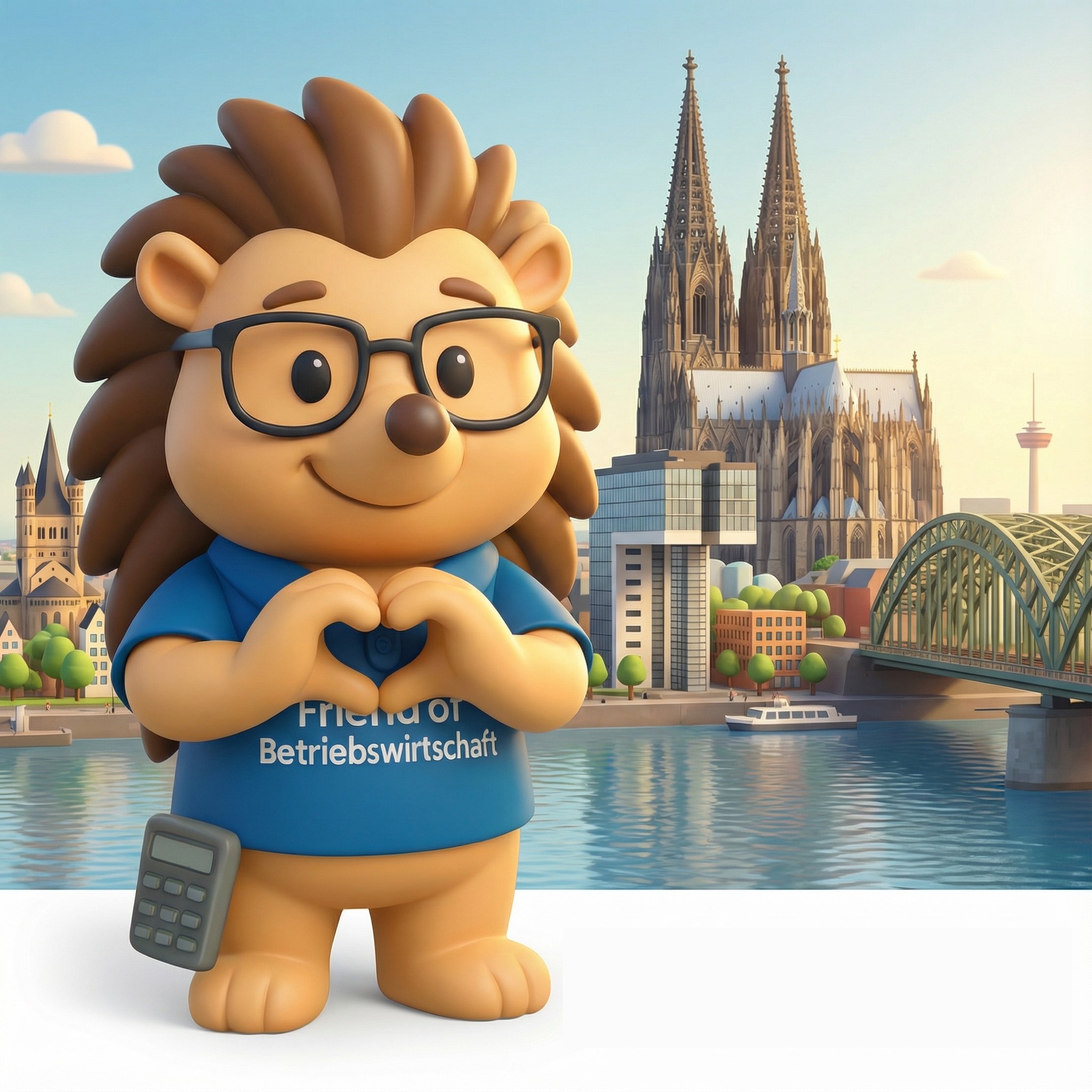 APOFOLIO Maskottchen — der Igel aus Köln